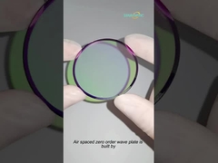 空気間隔ゼロオーダー 半波プレート 355nm 高害限界