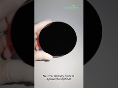 25.4mm 光学ガラスフィルター 50 スクラッチ・ディグ 吸収性中性密度フィルター